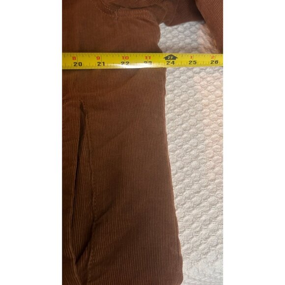 Guess Cord Sherpa Trucker Jacket Utility Brown Button Down Men Size XL - Picture 11 of 16